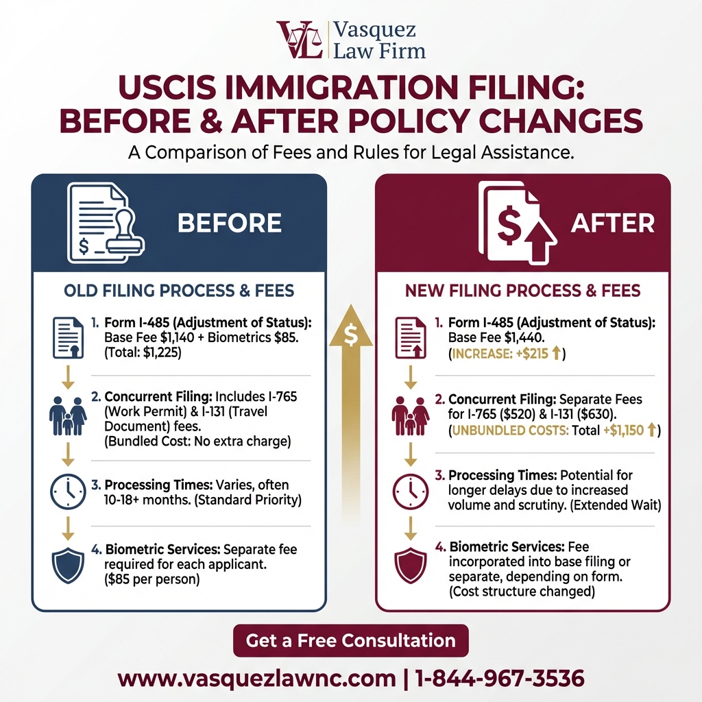 Línea de Tiempo del Proceso para Así Funciona la Práctica Legal de Inmigración en Charlotte, NC en 2026