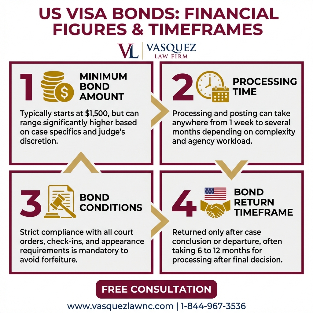 Process Timeline for What Are Visa Bonds and How They Work in 2026