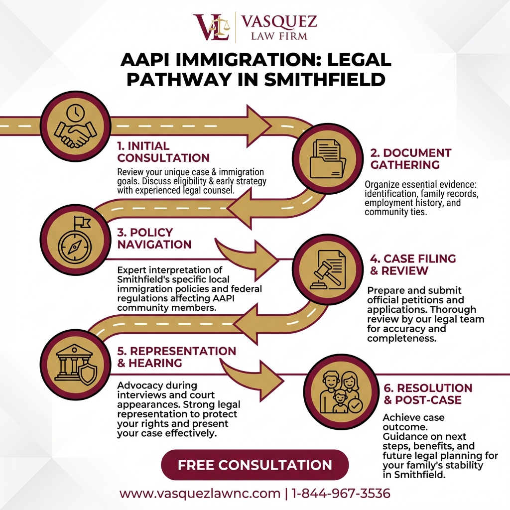 Process Timeline for How AAPI Immigration Impacts Smithfield Residents in 2026