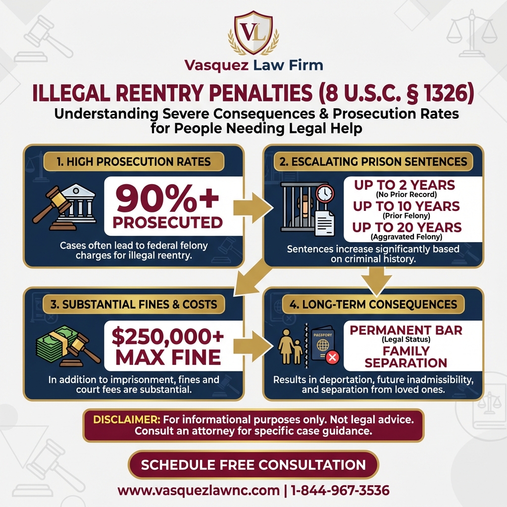 Línea de Tiempo del Proceso para Cargos por Reingreso Ilegal en 2026: Lo Que Debes Saber