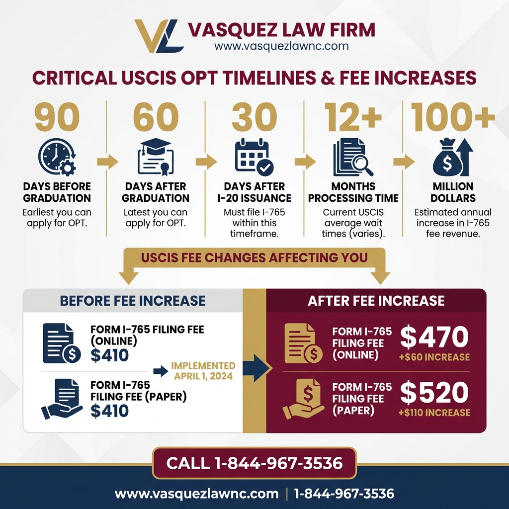 Process Timeline for What Is OPT and How Does It Work in Smithfield NC in 2026?
