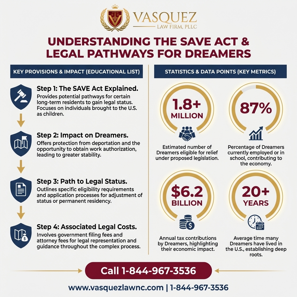 Línea de Tiempo del Proceso para Impacto de la Ley SAVE en Tu Caso de Inmigración para 2026