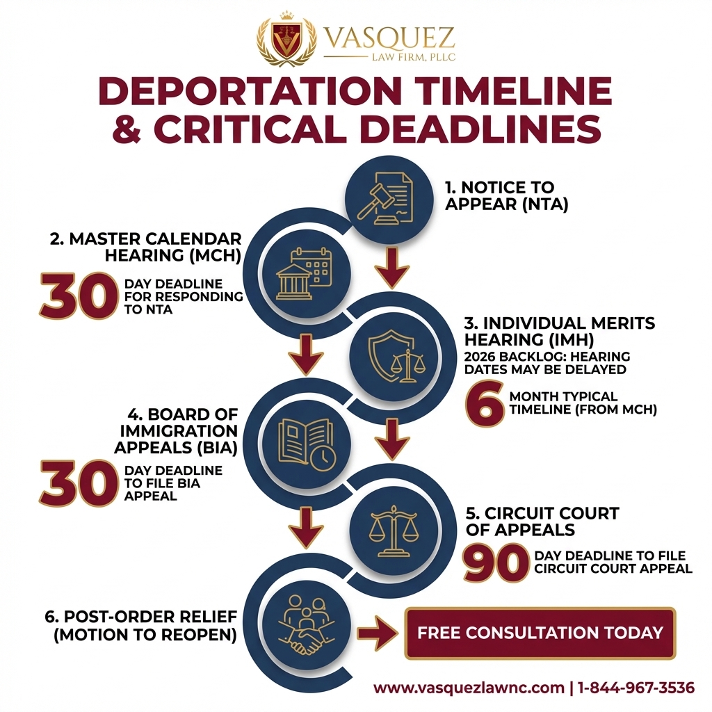 Process Timeline for How Deportations Happen and What You Should Know in 2026
