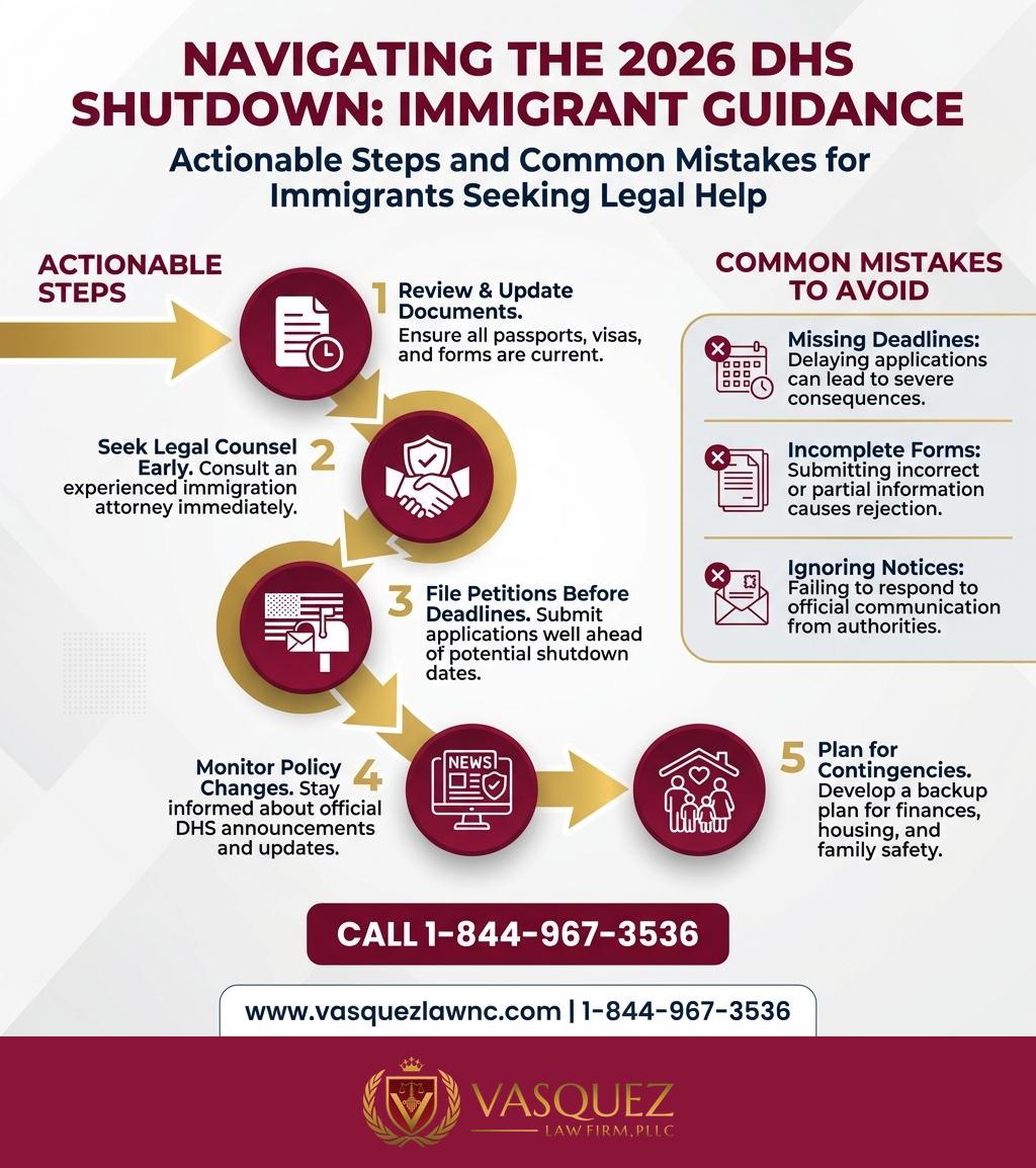 Estadísticas Clave y Datos para Cierre del Departamento de Seguridad Nacional: Impacto en Inmigrantes durante 2026