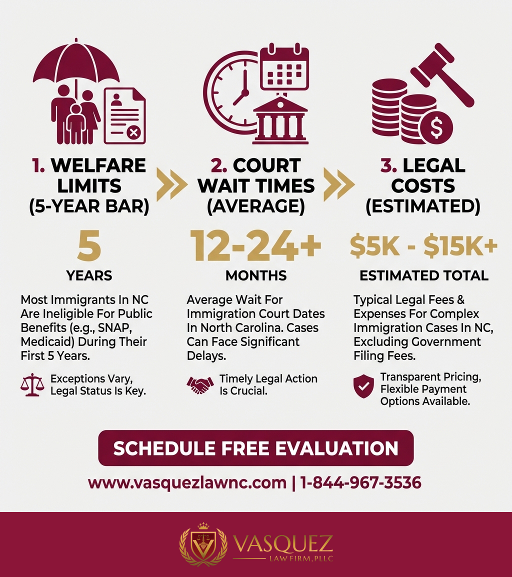 Process Timeline for What Immigrant Welfare Means for You in Raleigh in 2026
