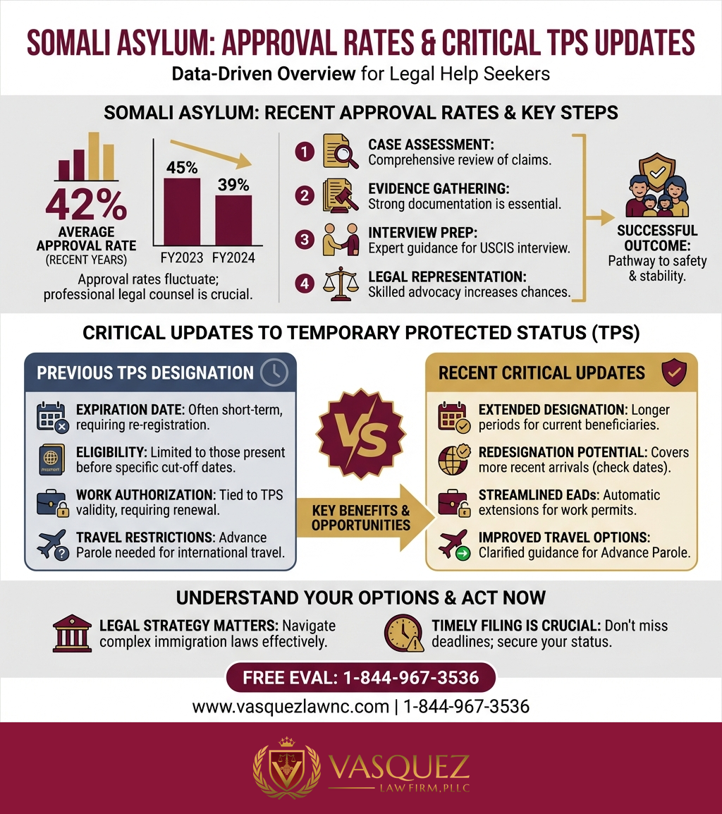 Process Timeline for Somali Asylum Seekers: How the Process Works in 2026