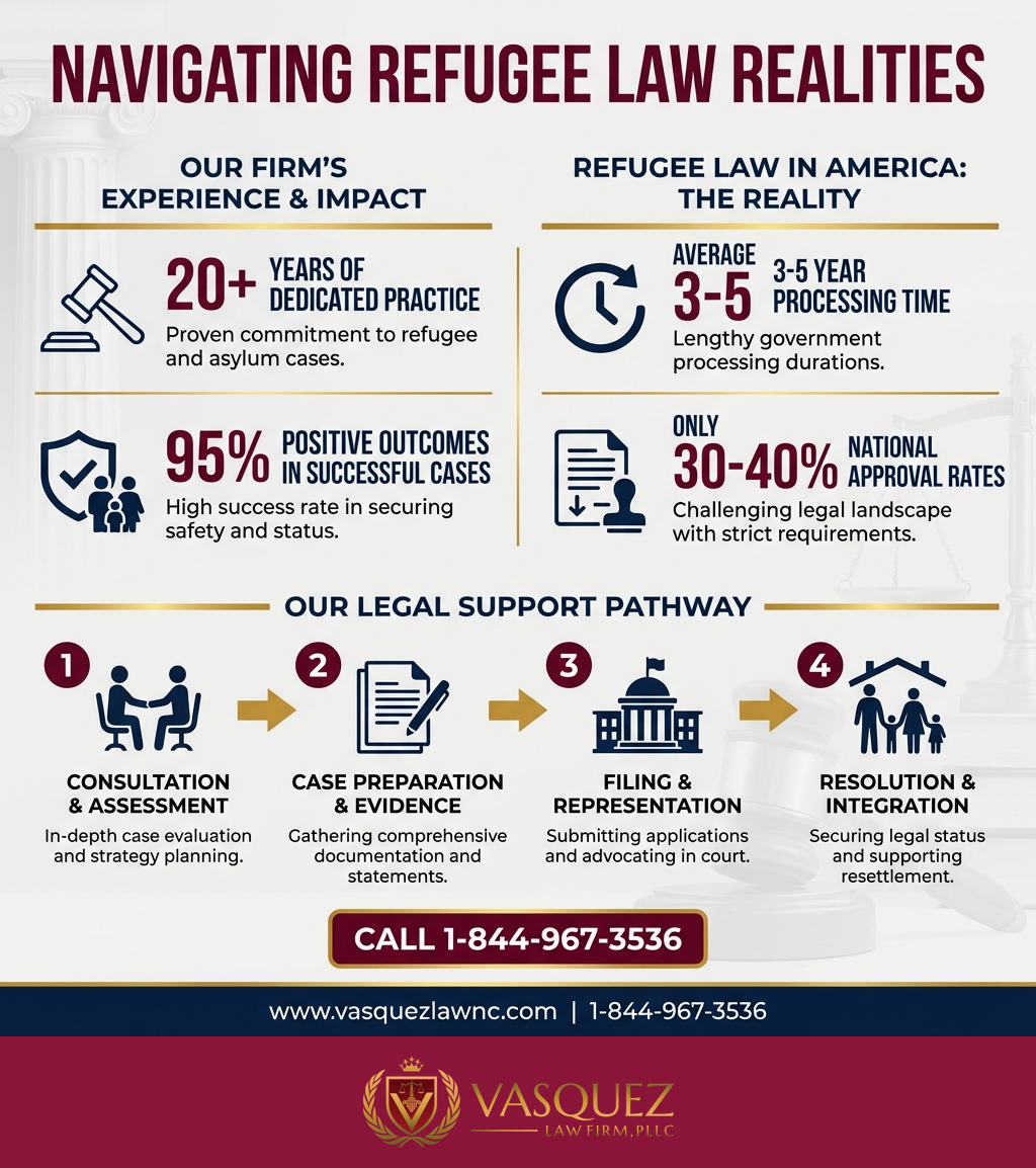 Process Timeline for How Refugee Law Protects You in Smithfield North Carolina 2026