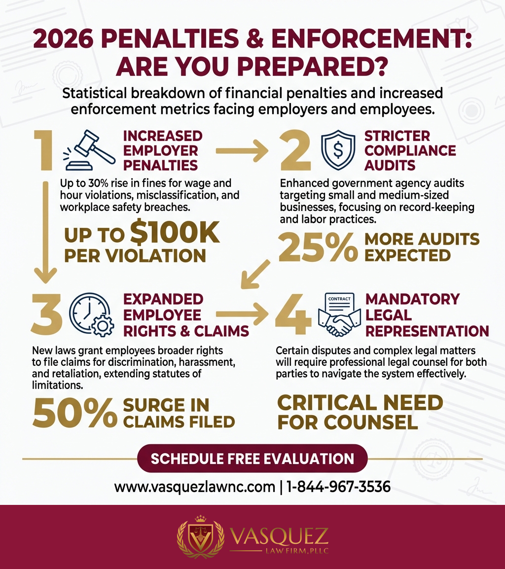 Línea de Tiempo del Proceso para Errores en el Formulario I-9: Impacto para Empleadores y Trabajadores en 2026