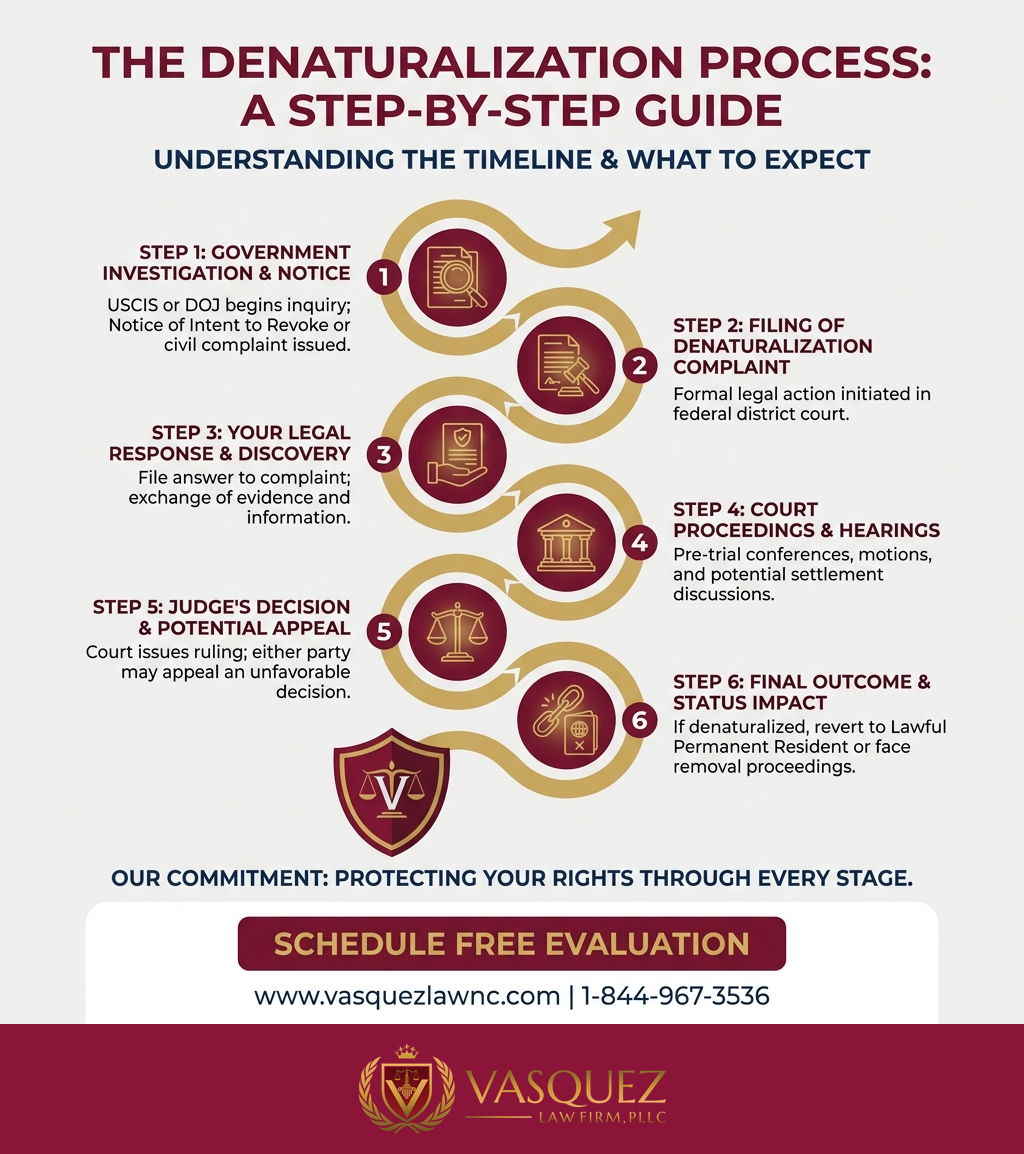 Process Timeline for What Is Denaturalization and How It Works in 2026