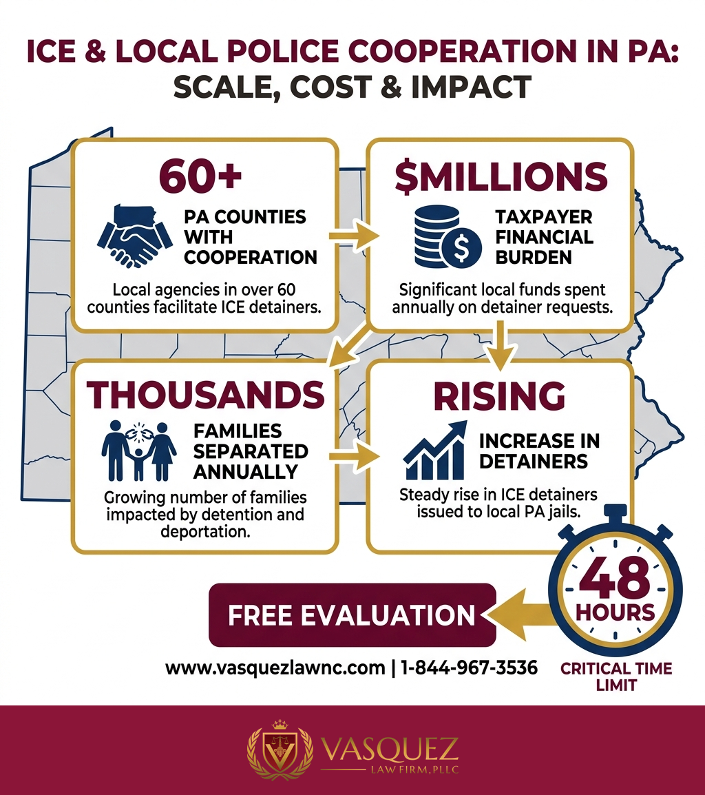 Process Timeline for How Pennsylvania Police ICE Cooperation Affects Immigrants in 2026: April 2026 Update