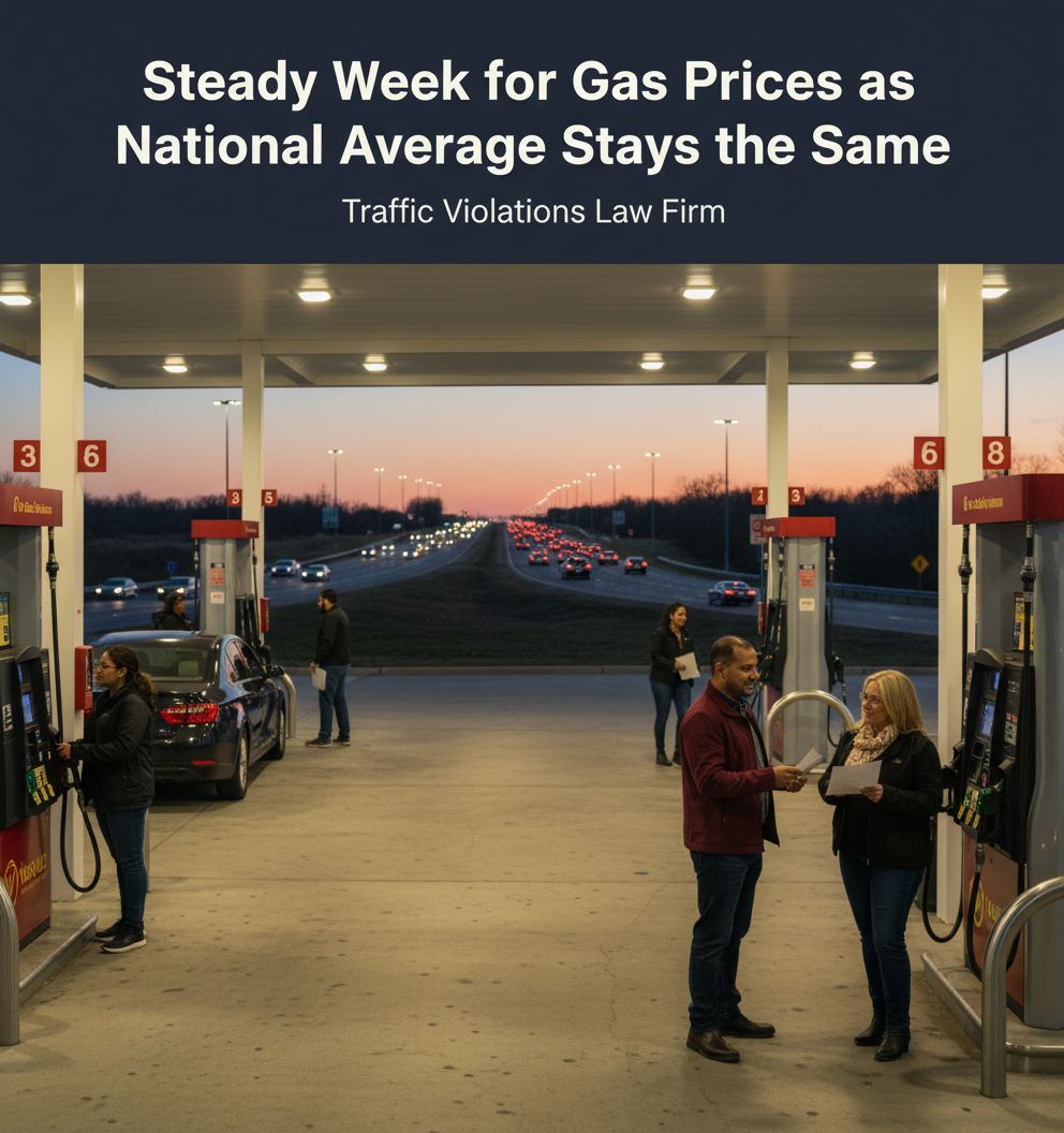 Navigating NC Traffic Laws Amid Steady Gas Prices
