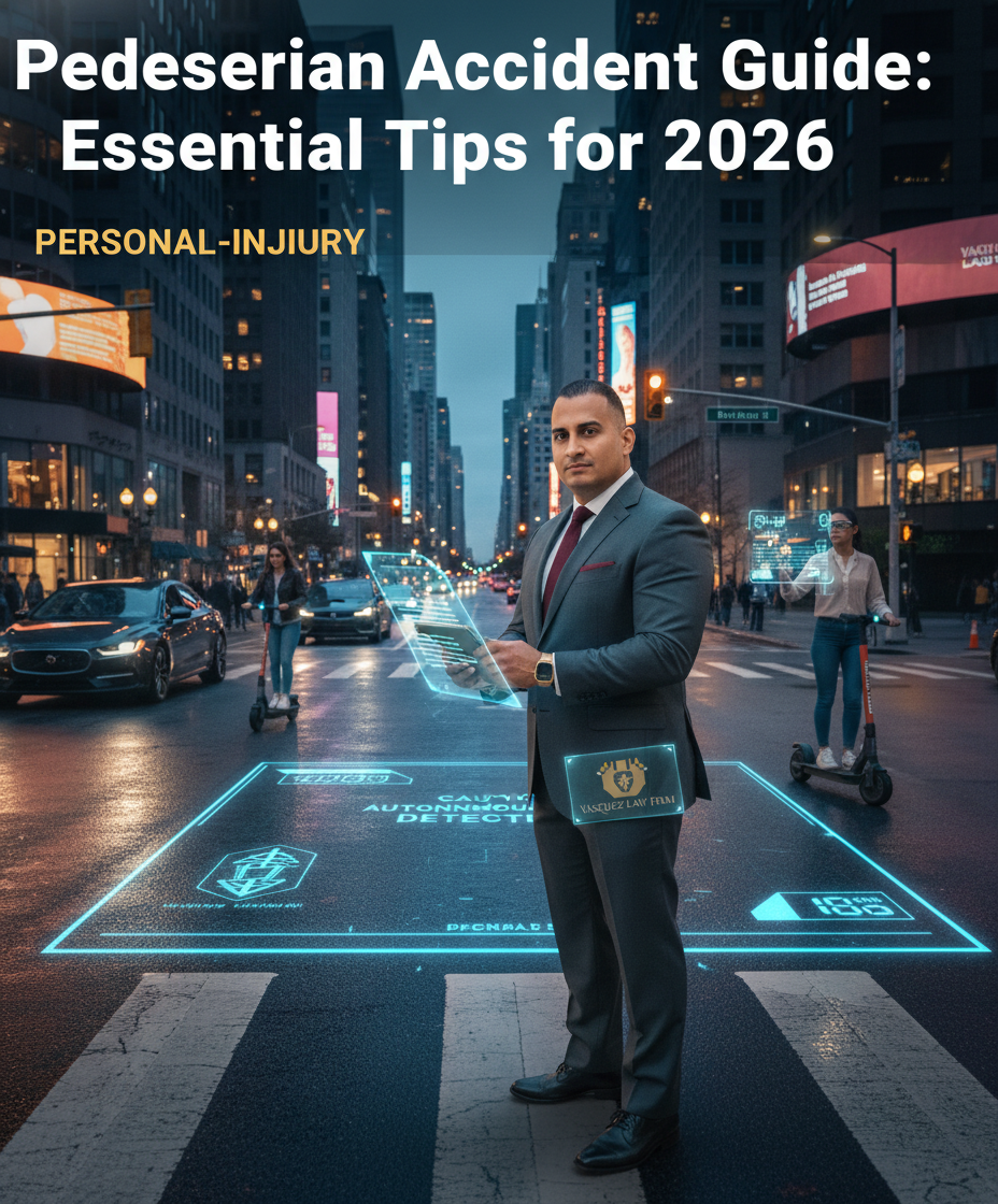 Guía Esencial para Accidentes Peatonales en 2026: Consejos Clave