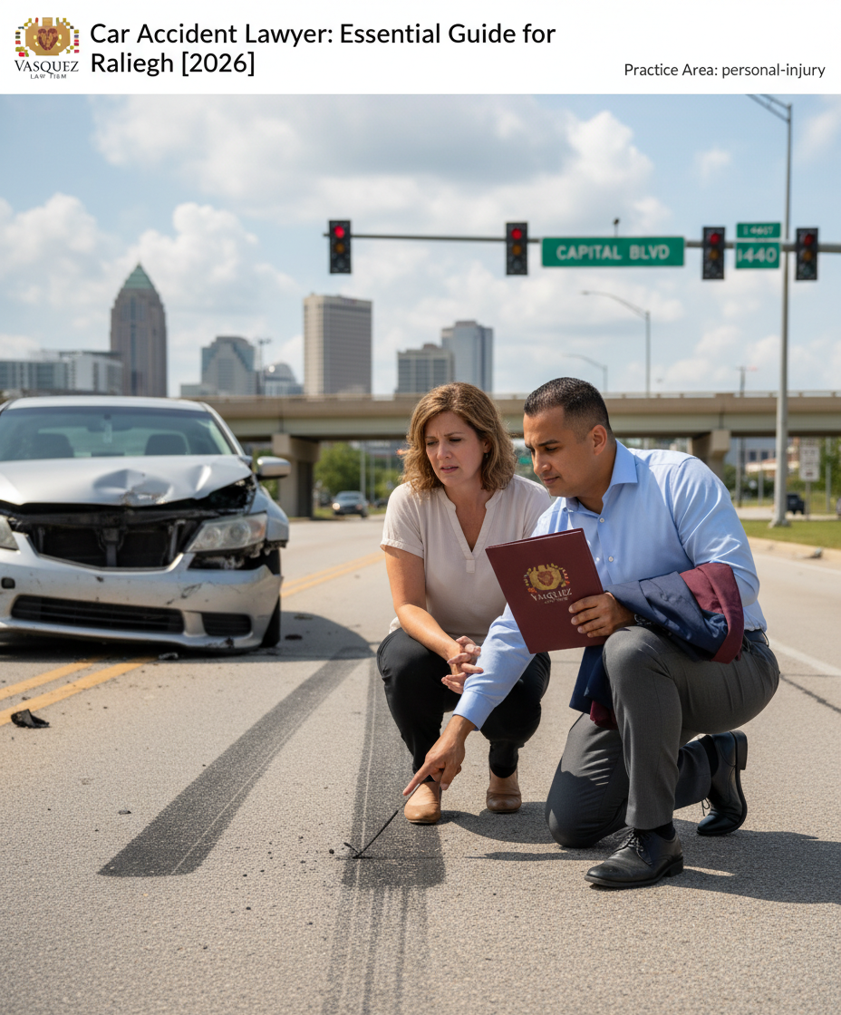 Abogado de Accidentes de Auto: Guía Esencial para Raleigh en 2026