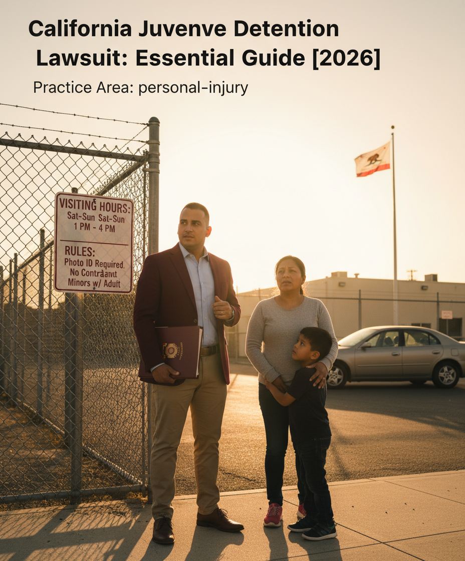 Demanda por Abusos en Centros de Detención Juvenil en California: Guía Completa 2026