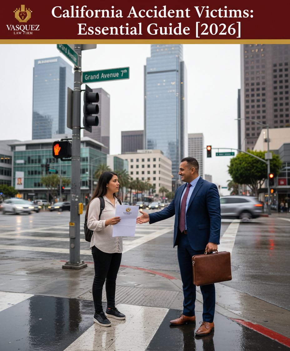 Guía Esencial para Víctimas de Accidentes en California [2026]