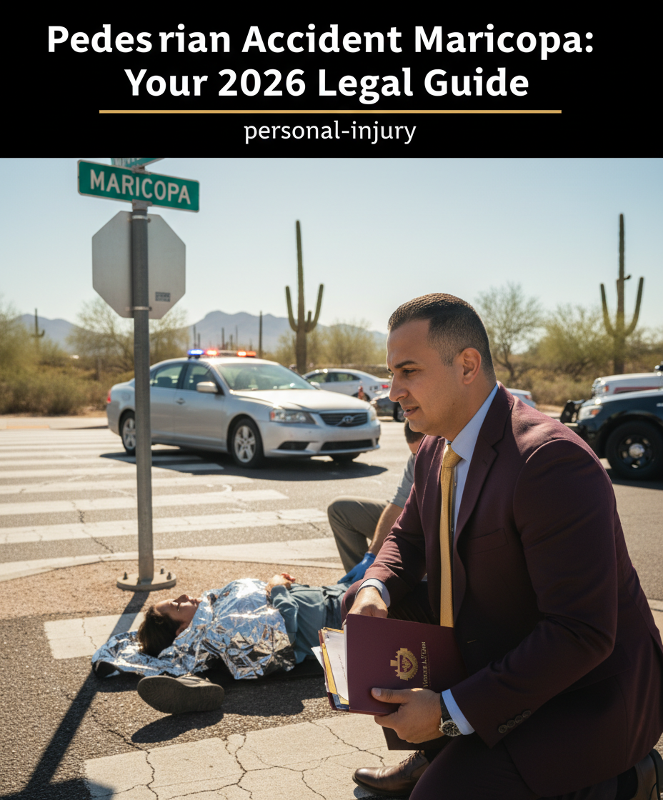 Accidentes de Peatones en Maricopa: Su Guía Legal Esencial para 2026