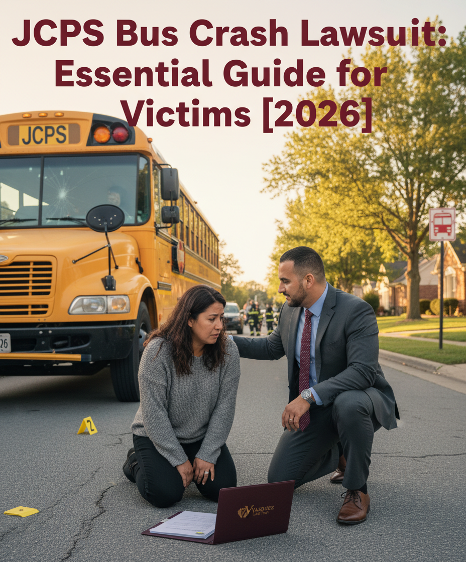 Demanda por Accidente de Autobús Escolar JCPS: Guía Esencial para Víctimas [2026]