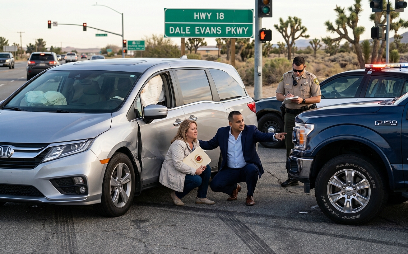 Guía Esencial 2026: Qué Hacer Tras un Accidente Automovilístico en Apple Valley