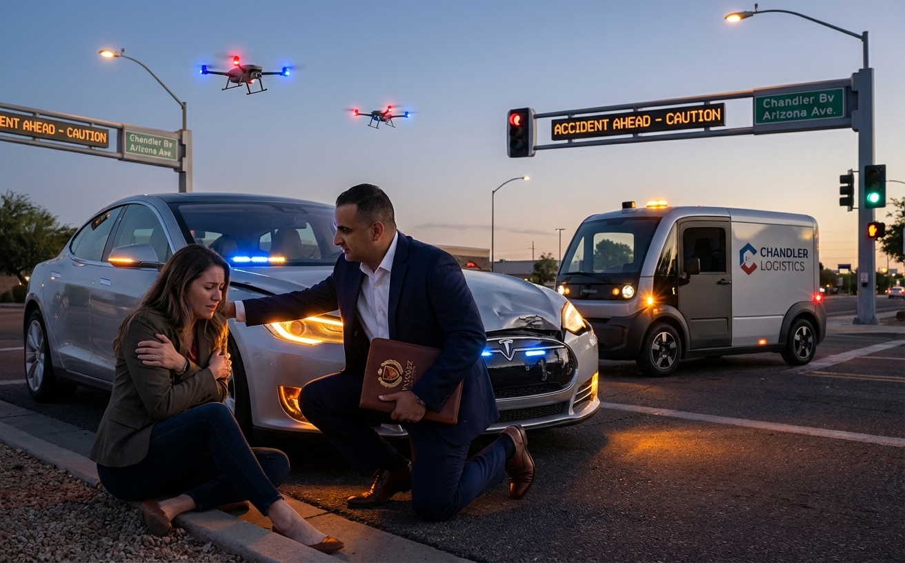 Accidente de Coche en Chandler 2026: Guía Esencial para Proteger sus Derechos