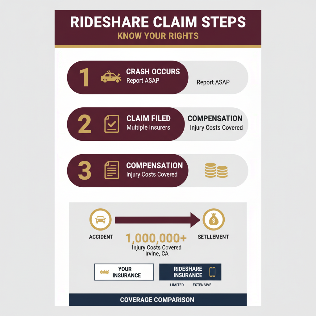 Key Statistics and Data for Personal Injury Attorney Irvine: Rideshare Crash Claims