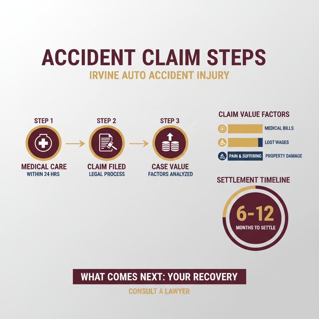 Key Statistics and Data for Auto Accident Attorney Irvine: Timeline, Value, Next Steps