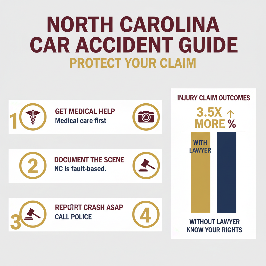 Estadísticas Clave y Datos para Abogado de accidentes de auto en Charlotte, NC: Guía para sobrevivientes después de un choque