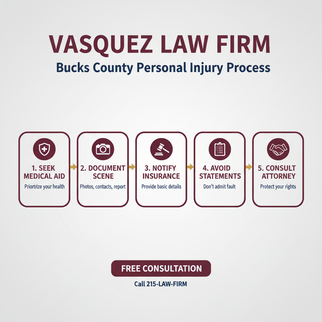 Estadísticas Clave y Datos para Abogado de Lesiones Personales en Bucks County PA | Vasquez Law