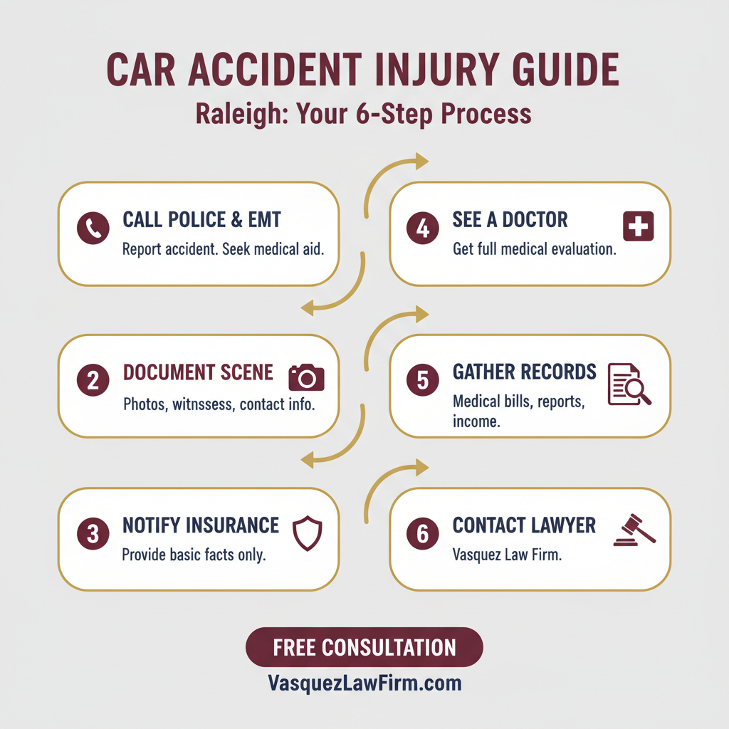 Estadísticas Clave y Datos para Abogado de Accidentes de Auto: Guía Esencial para Raleigh en 2026