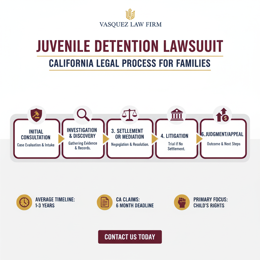 Estadísticas Clave y Datos para Demanda por Abusos en Centros de Detención Juvenil en California: Guía Completa 2026