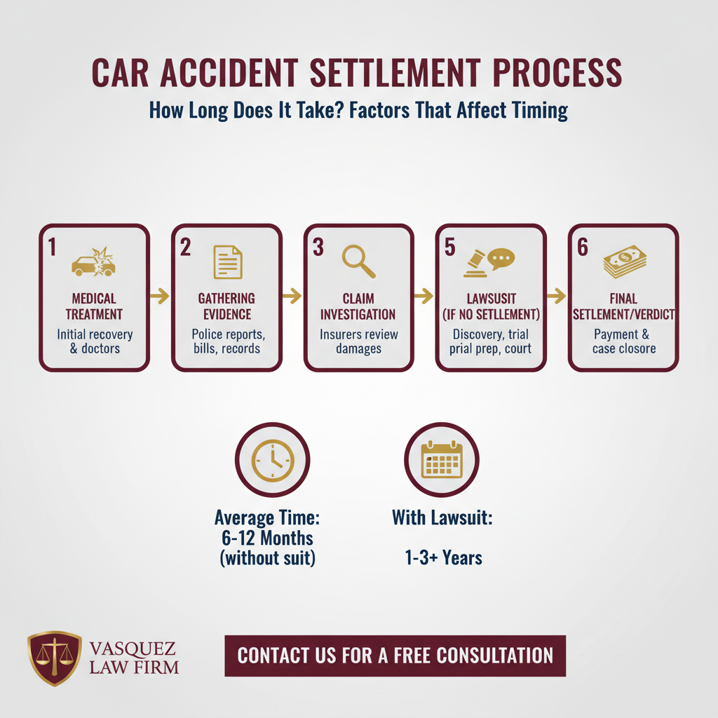 Key Statistics and Data for Car Accident Settlement Time: Complete Guide [2026]
