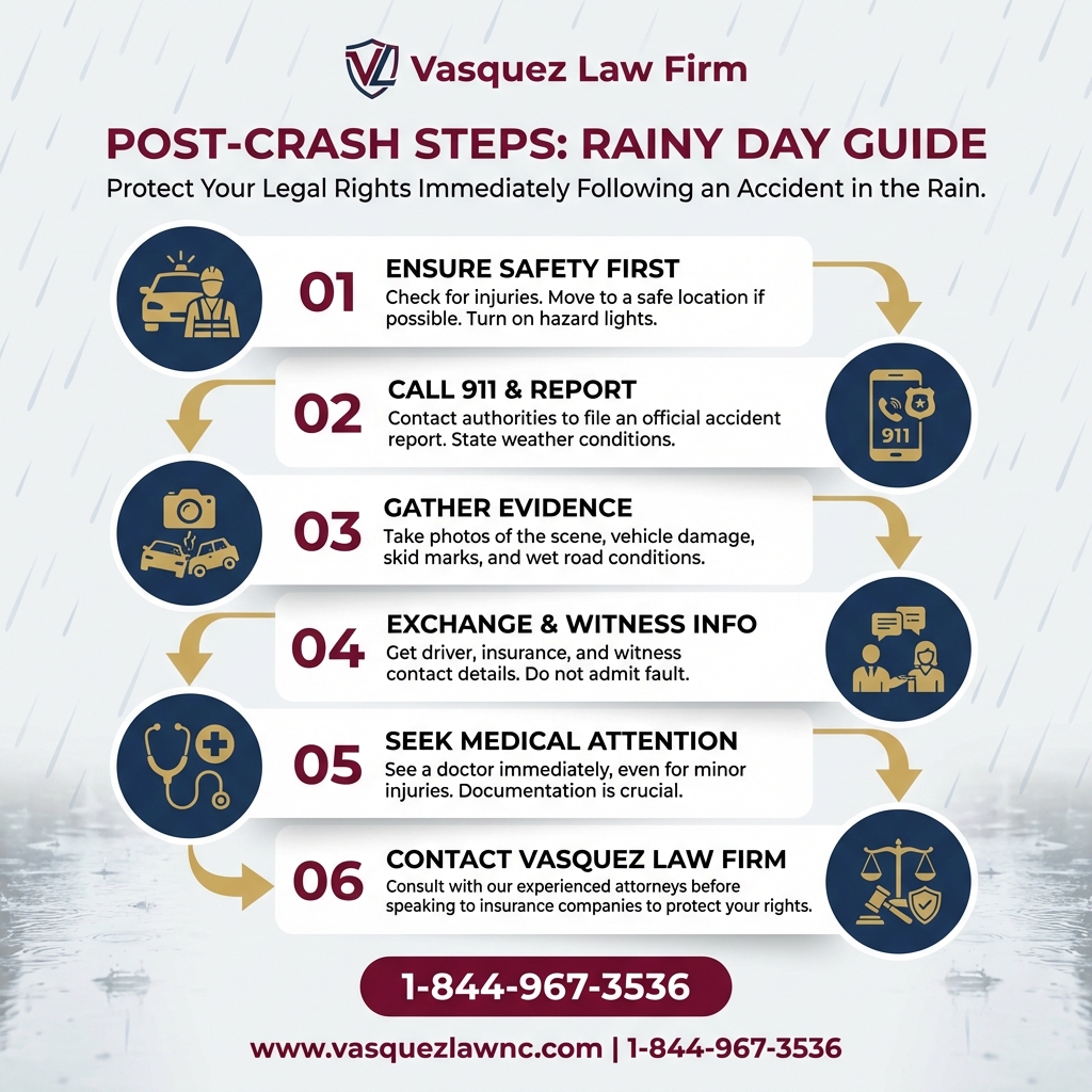 Estadísticas Clave y Datos para Accidentes de Coche en Días de Lluvia: Guía Completa para 2026