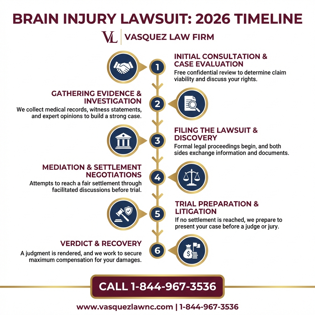 Estadísticas Clave y Datos para Demanda por Lesión Cerebral: Guía Completa para 2026