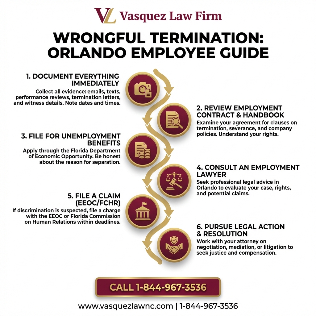 Key Statistics and Data for What Happens After Wrongful Termination in Orlando in 2026