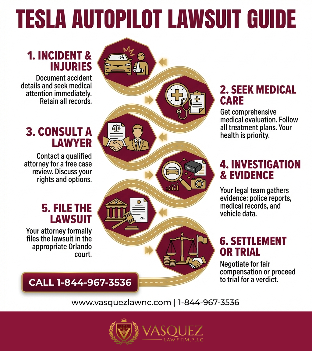 Estadísticas Clave y Datos para Demanda contra Tesla en 2026: Retos Clave para Víctimas en Orlando