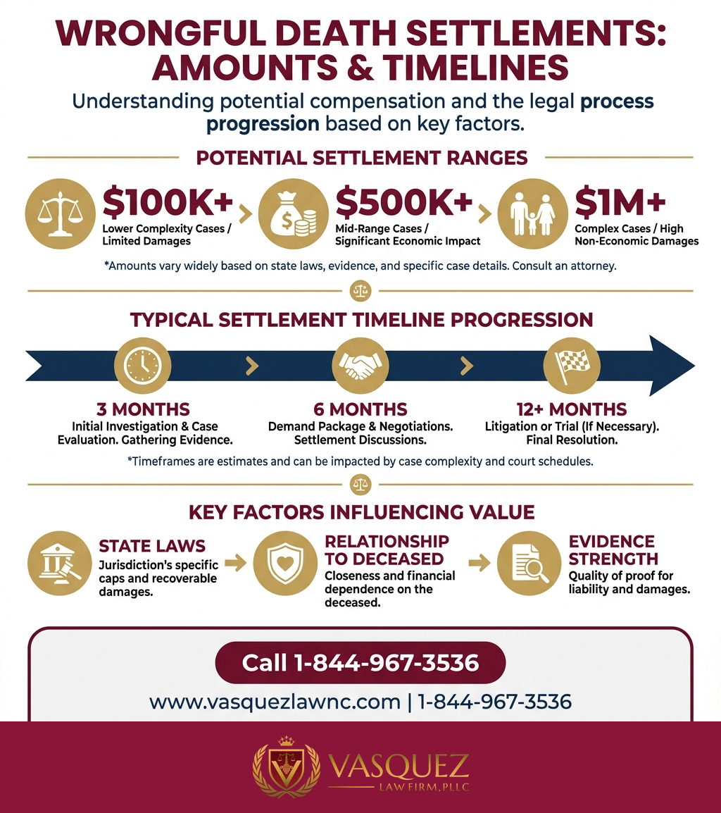 Key Statistics and Data for Wrongful Death Settlement Amounts: What Survivors Should Know in 2026