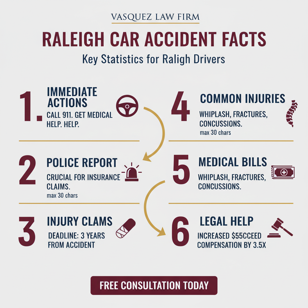 Línea de Tiempo del Proceso para Abogado de Accidentes de Auto: Guía Esencial para Raleigh en 2026