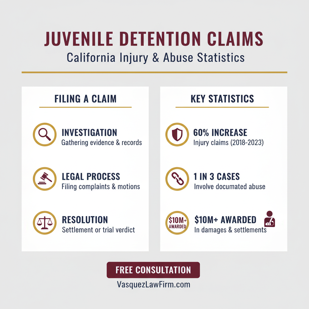 Línea de Tiempo del Proceso para Demanda por Abusos en Centros de Detención Juvenil de California: Guía Completa [2026]