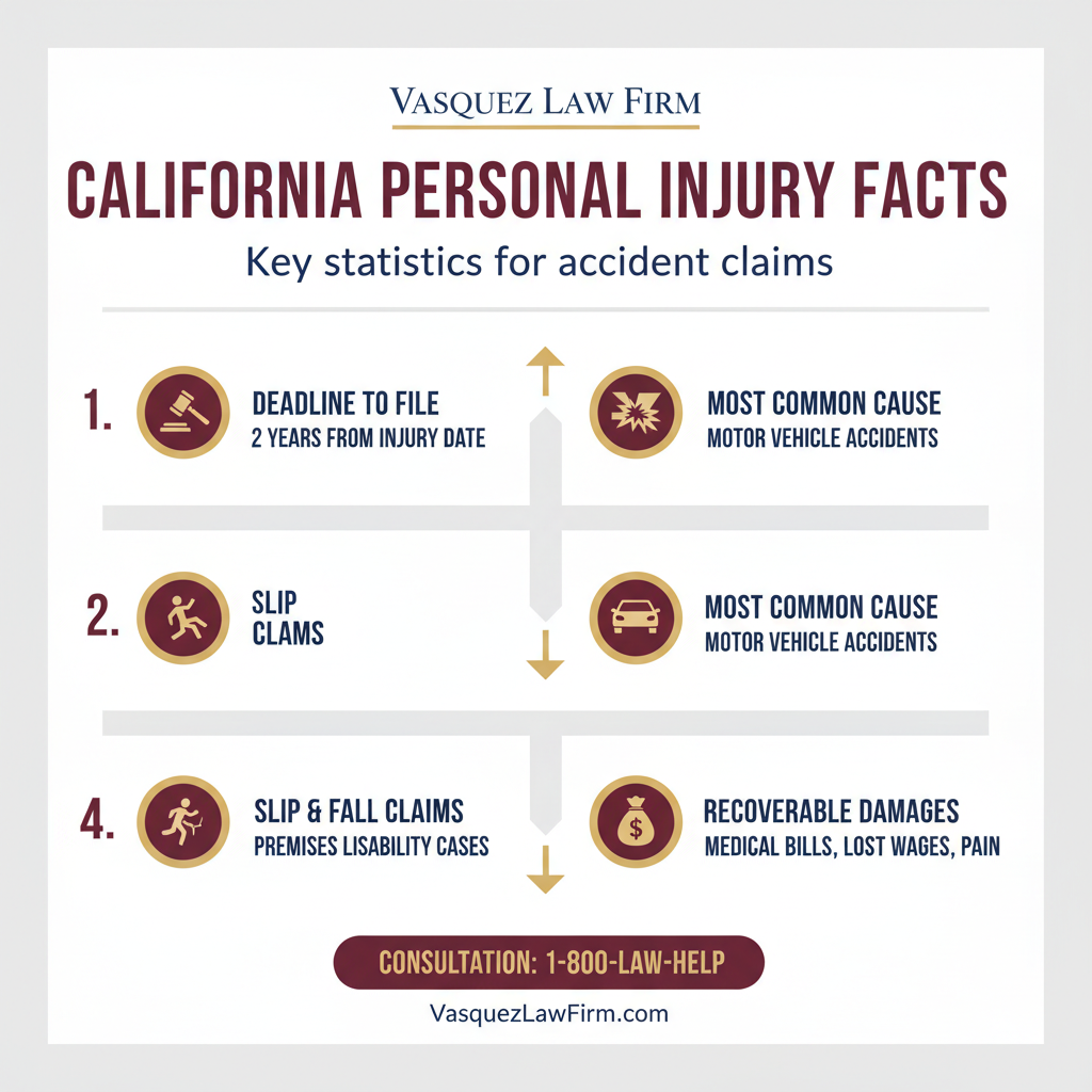 Línea de Tiempo del Proceso para Guía Esencial para Víctimas de Accidentes en California [2026]
