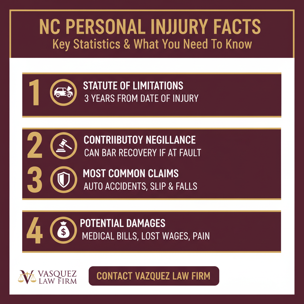 Process Timeline for personal injury lawyer NC: Deadlines, Fault & Recovery