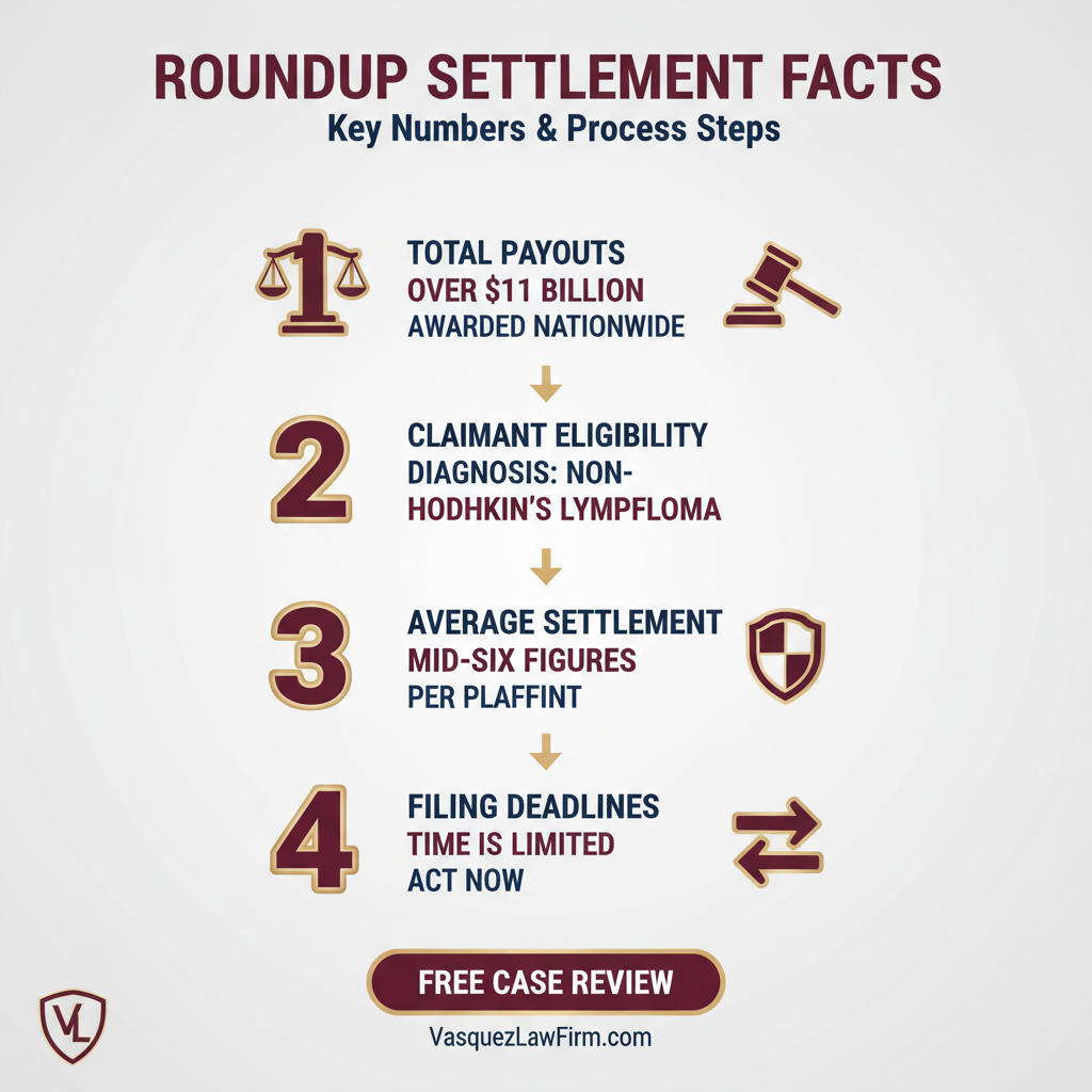 Process Timeline for Roundup Settlement: Your Complete Guide to Payouts [2026]