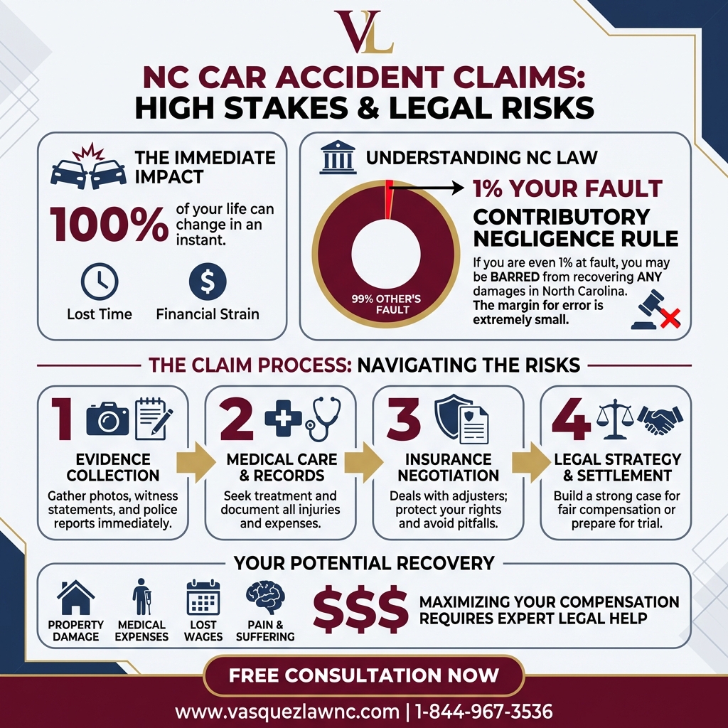 Línea de Tiempo del Proceso para Accidente de Coche: 7 Pasos Cruciales en la Escena [Guía 2026]