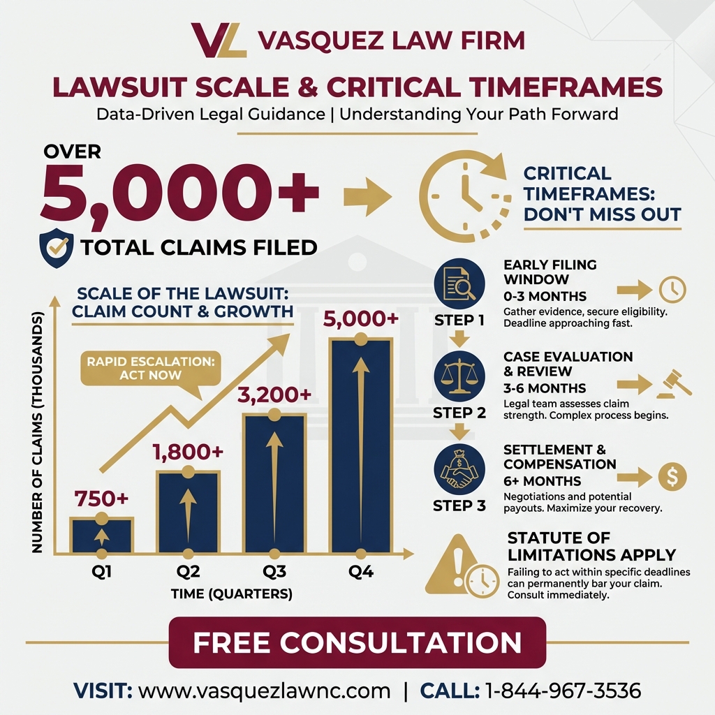Línea de Tiempo del Proceso para Demanda de Camp Lejeune 2026: Guía Completa para Víctimas y Familias