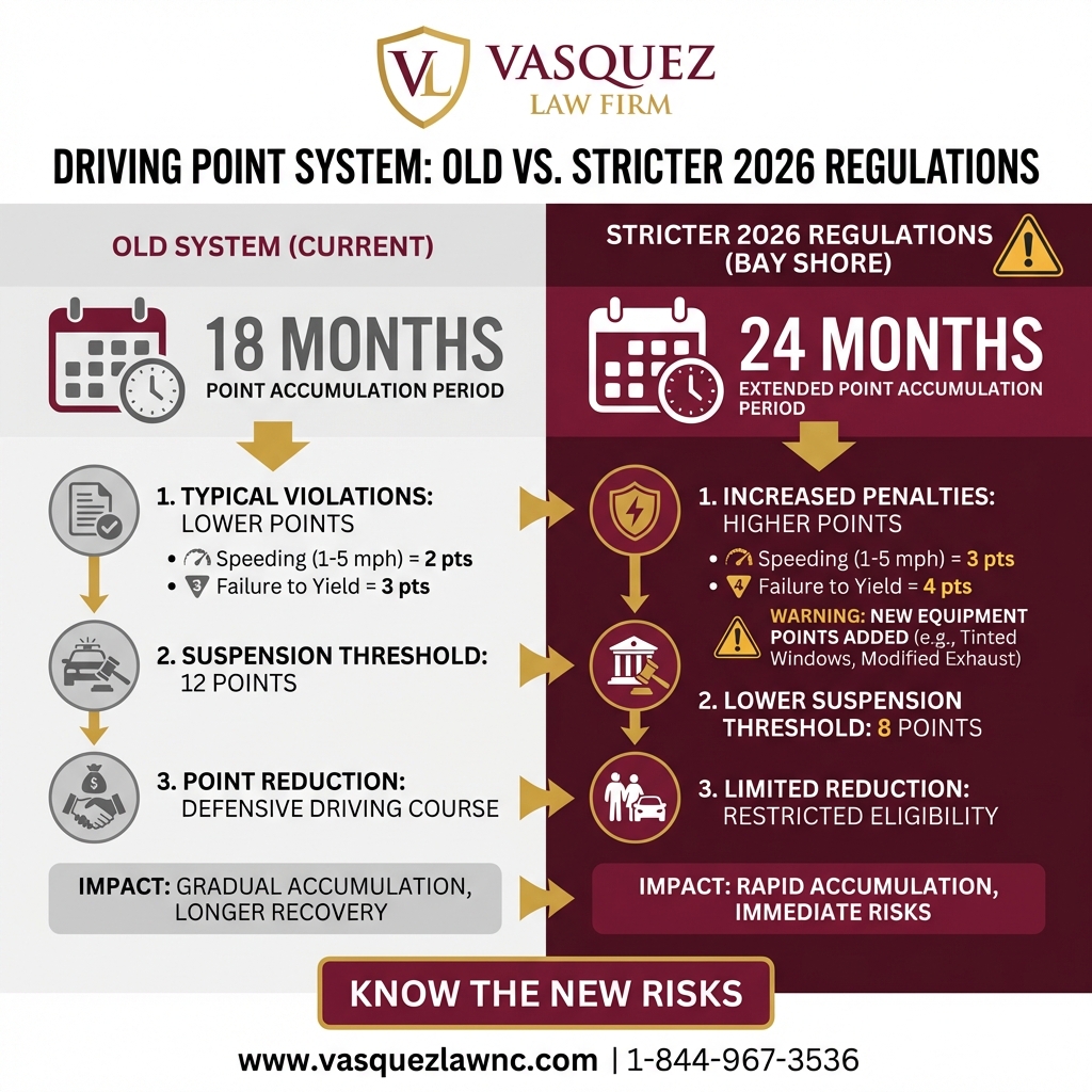 Línea de Tiempo del Proceso para Accidente de Coche en Bay Shore 2026: Conozca Sus Derechos Tras un Choque