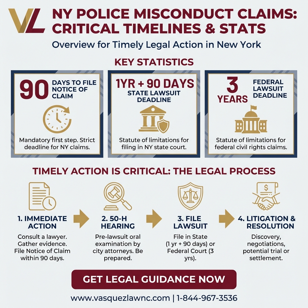 Process Timeline for Police Misconduct in New York: Your Rights in 2026