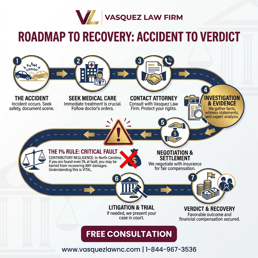 Process Timeline for Car Accident Verdicts: What to Expect in North Carolina in 2026
