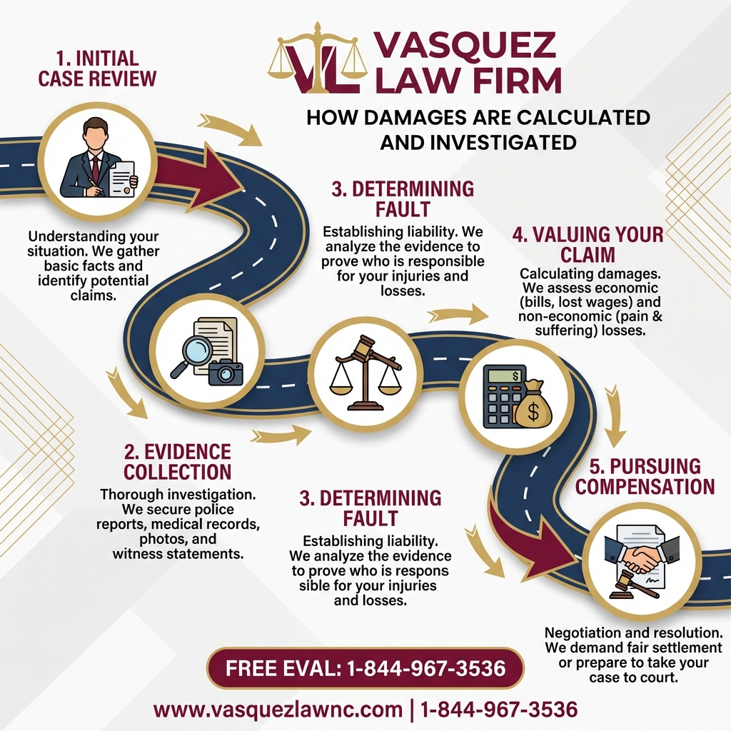 Línea de Tiempo del Proceso para ¿Cuánto Valen las Indemnizaciones por Accidentes de Semirremolques en 2026?