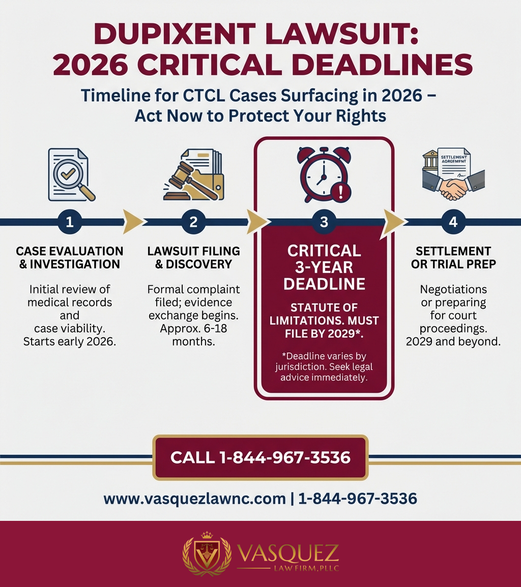 Process Timeline for Dupixent Lawsuit: What You Should Know in 2026
