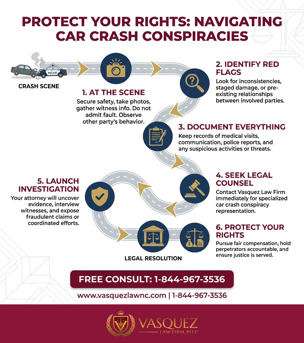 Línea de Tiempo del Proceso para Conspiraciones en Accidentes de Tráfico: Lo Que Debes Saber para 2026