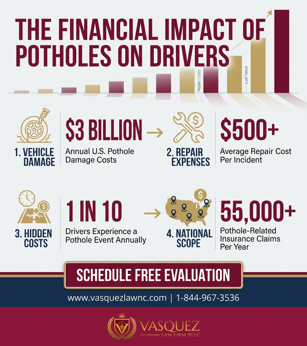 Process Timeline for What Happens When You Hit a Pothole in Smithfield in 2026