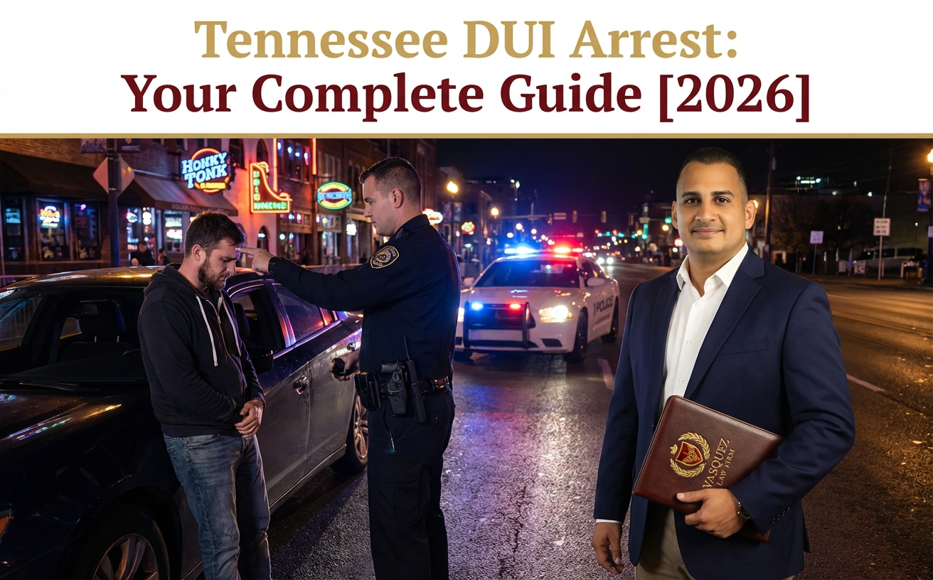 Arresto por DUI en Tennessee: Guía Completa y Estrategias de Defensa [2026]